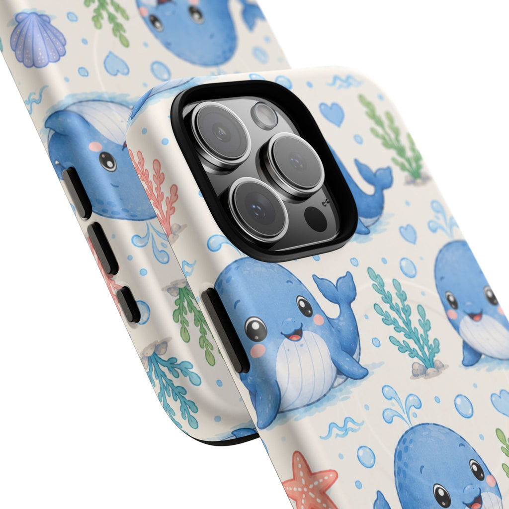 Whale Watching from the Cabana- Tough Magnetic Phone Case