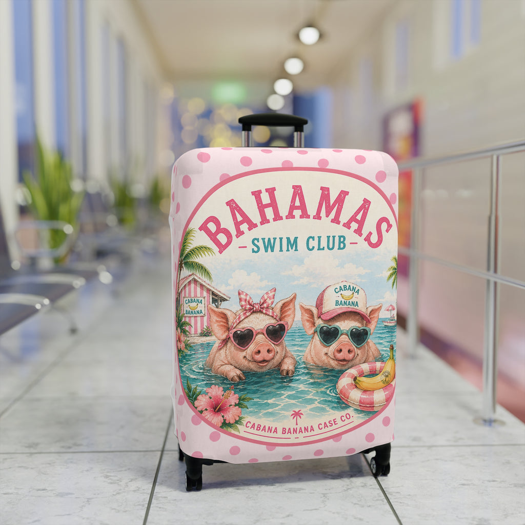 Bahamas Pig Swim Club- Luggage Protector