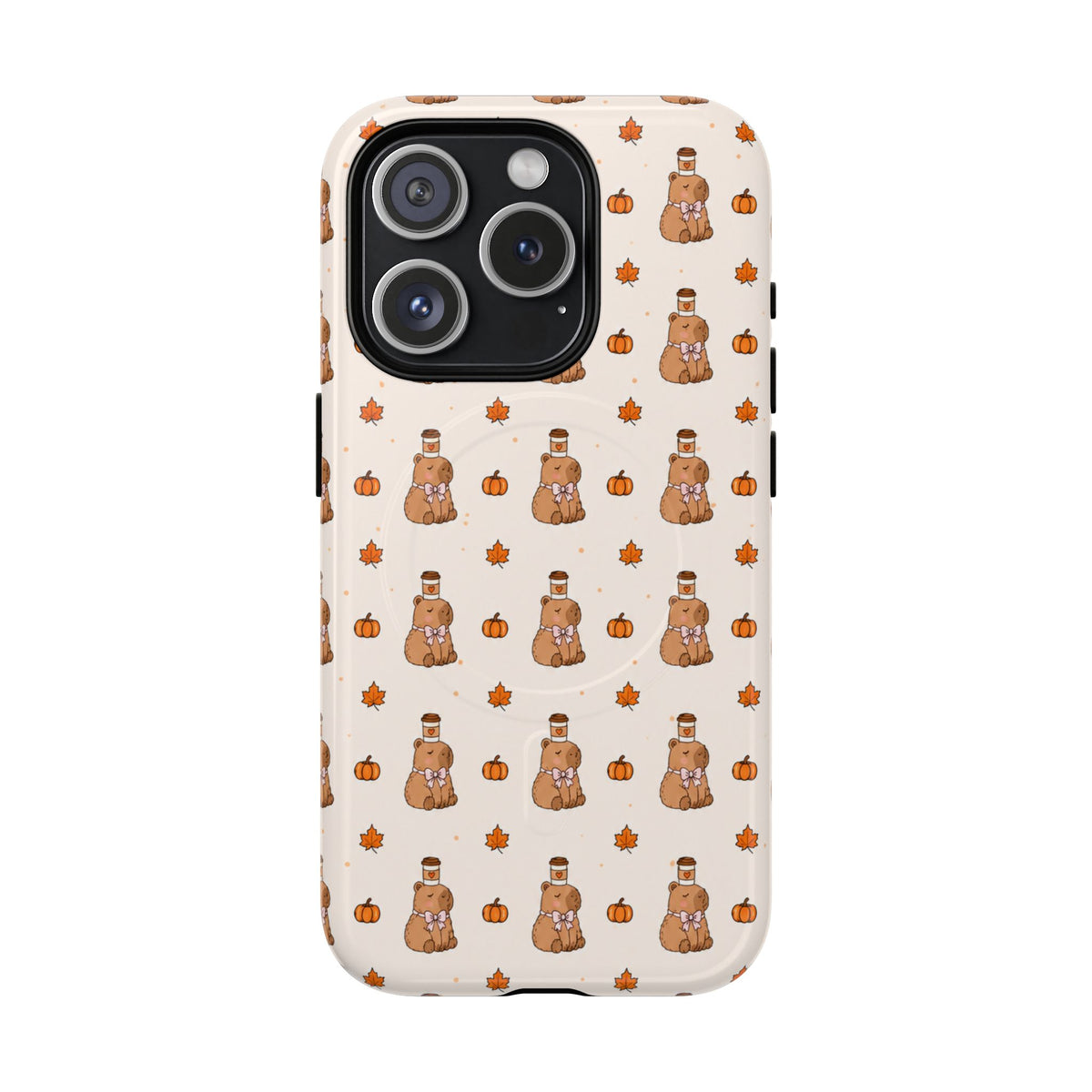 Pumpkin Patch Capy – Tough Magnetic Phone Case