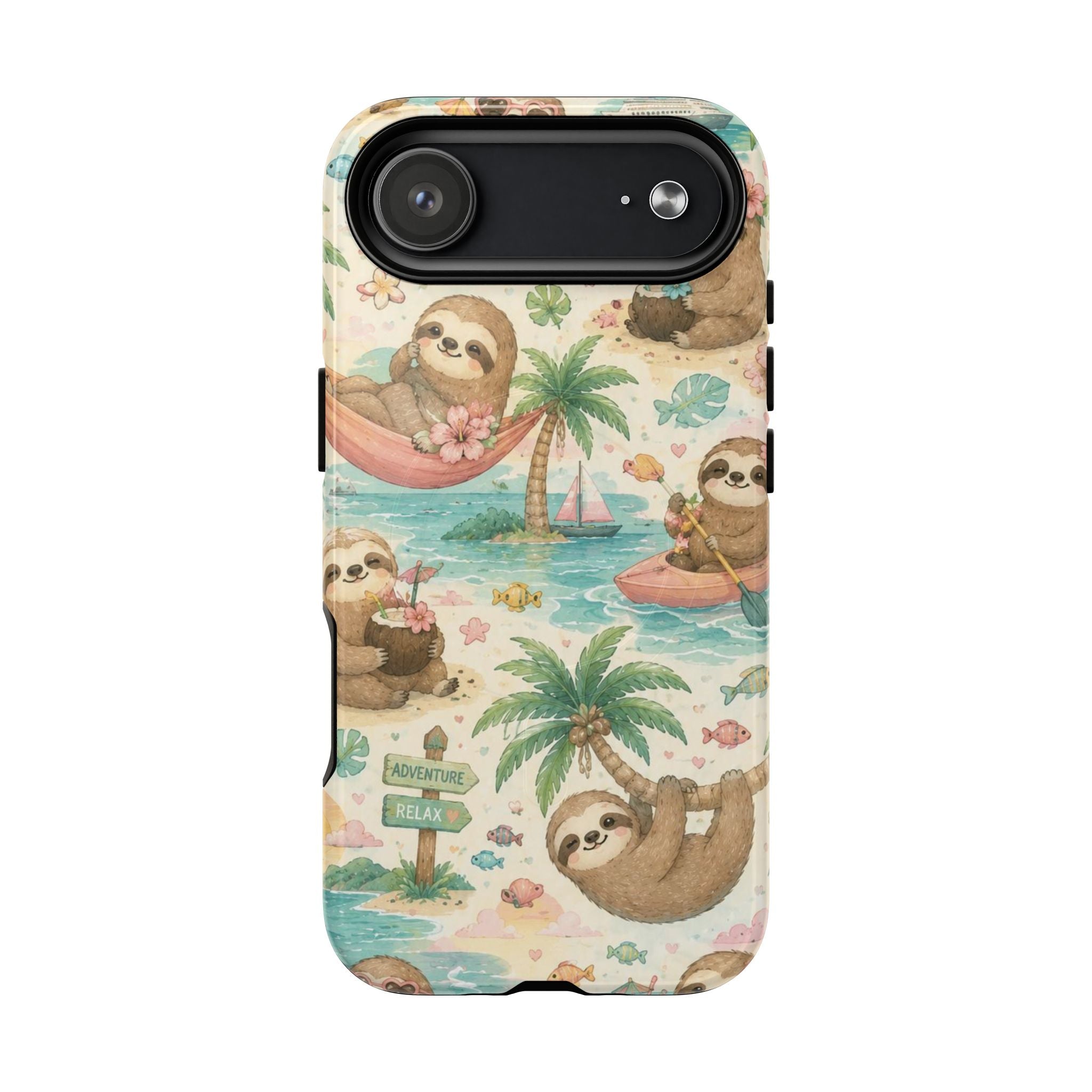 Hangin' In There, Babe- Tough Magnetic Phone Case