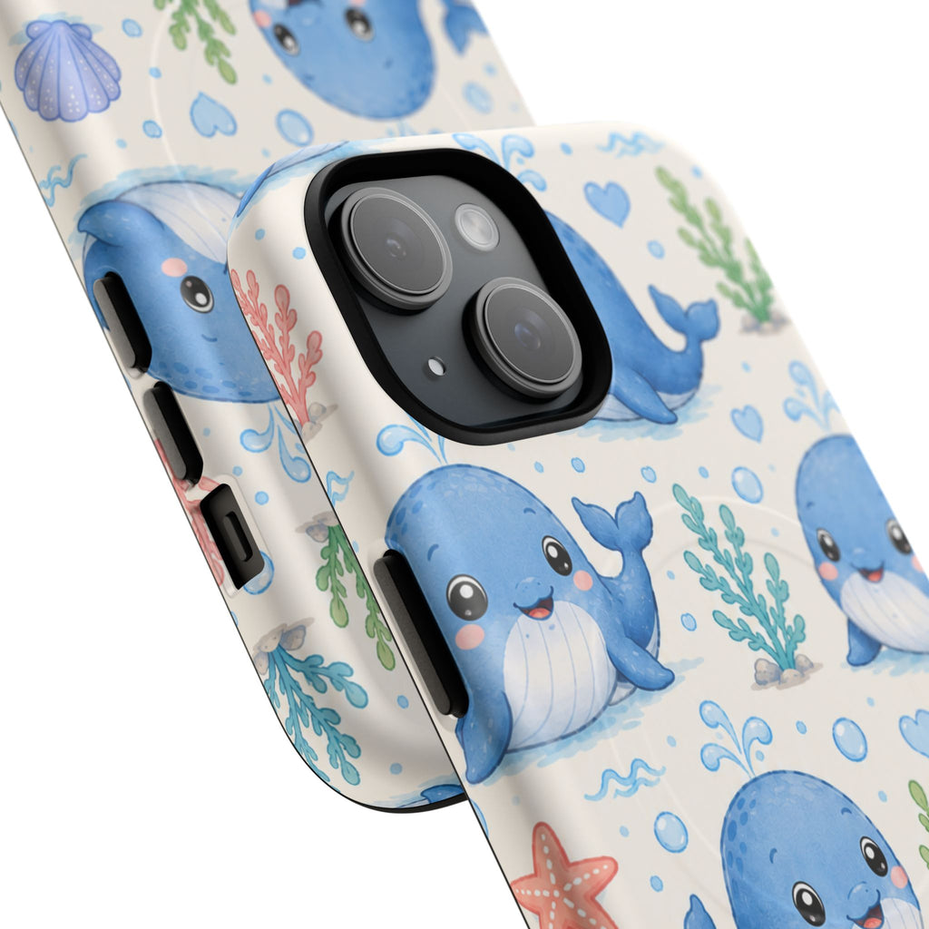 Whale Watching from the Cabana- Tough Magnetic Phone Case