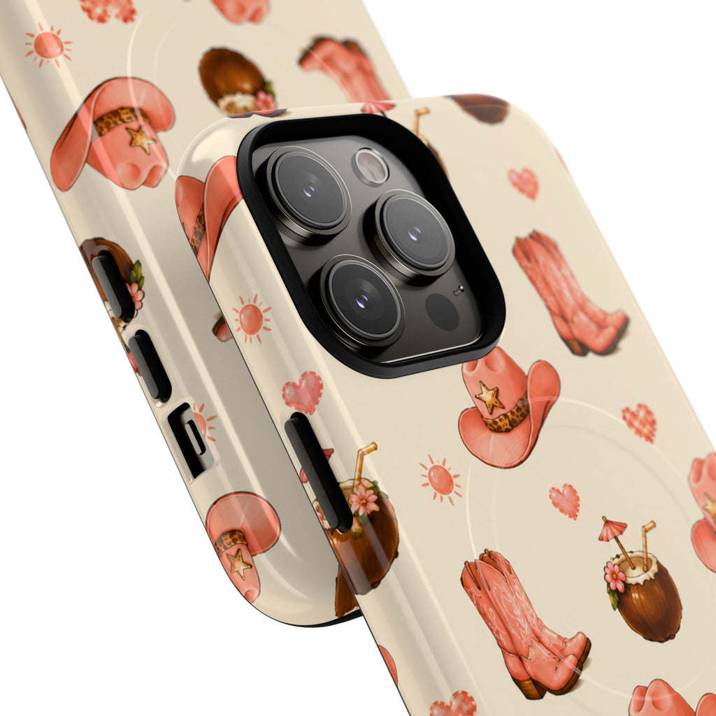 Boots in the Cabana- Tough Magnetic Phone Case