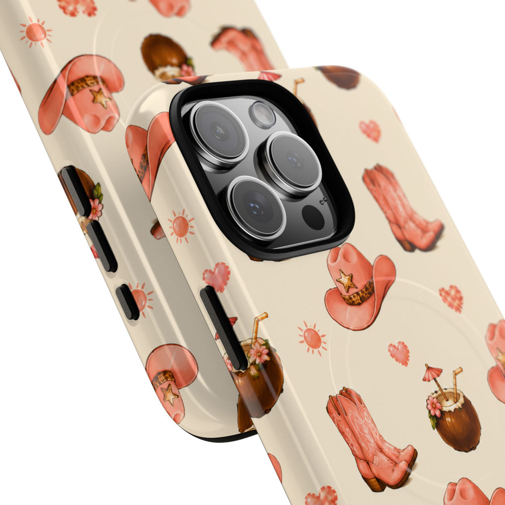 Boots in the Cabana- Tough Magnetic Phone Case