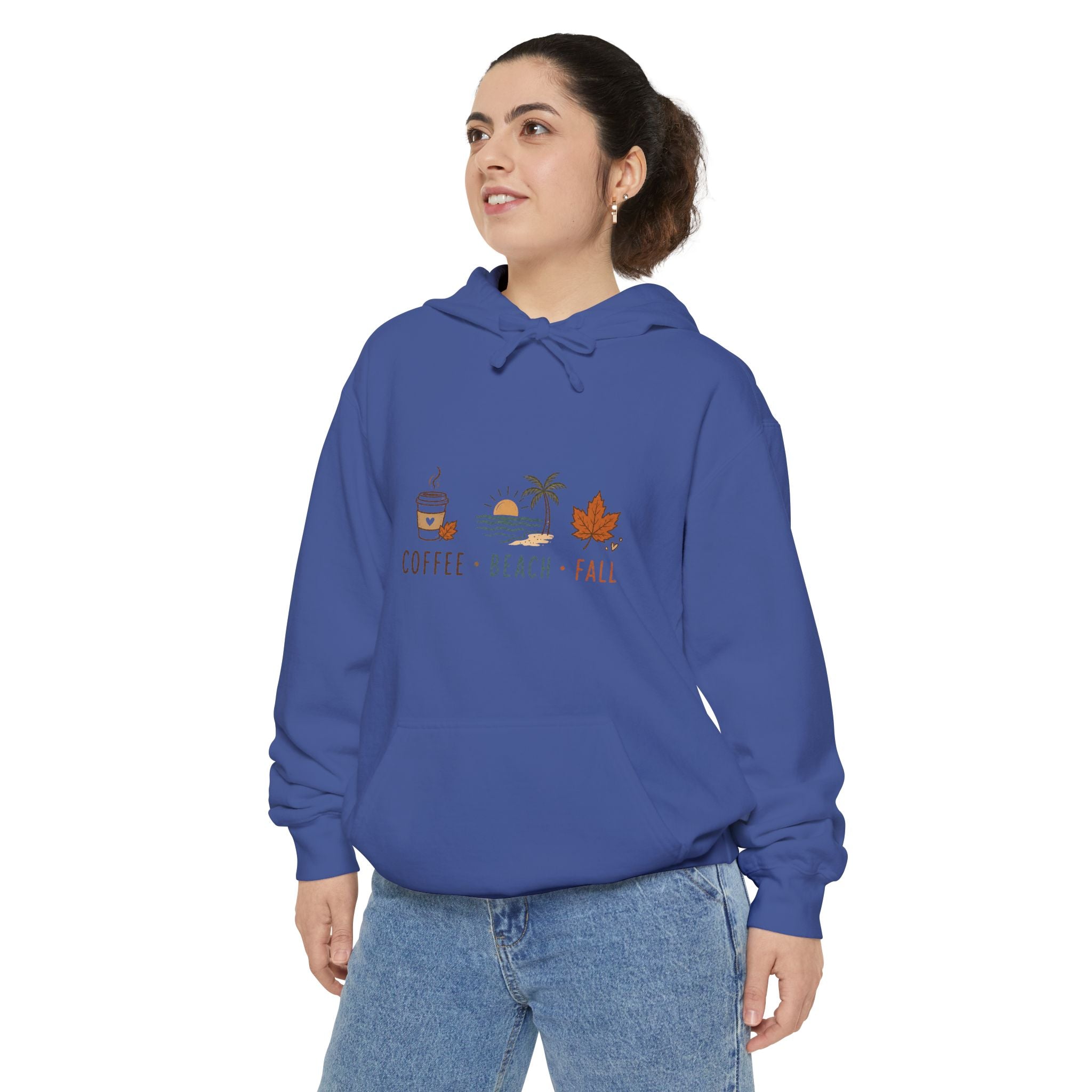 Coffee • Beach • Fall – Comfort Colors® Hoodie
