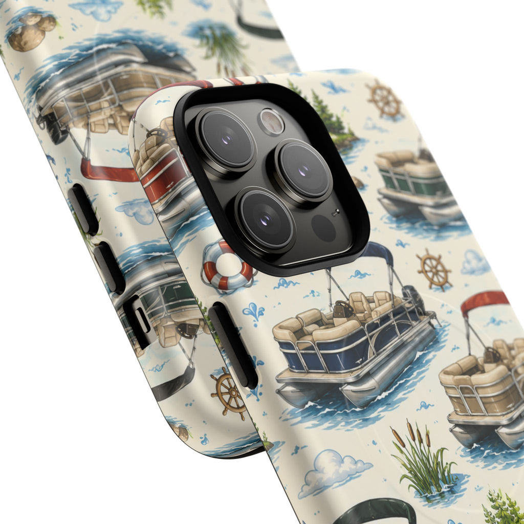 The Pontoon Cabana Club- Tough Magnetic Phone Case