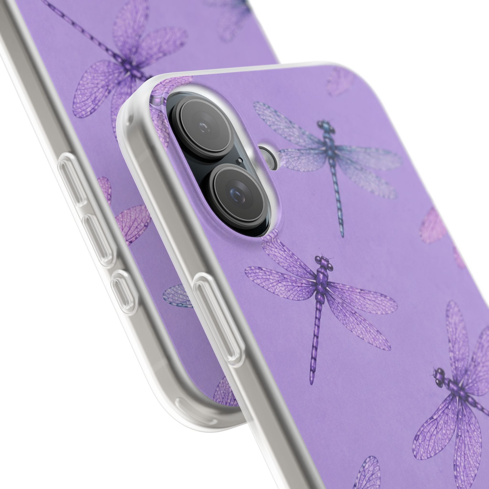 Lavender Dragonfly Dreams-Flexi iPhone & Samsung Phone Case