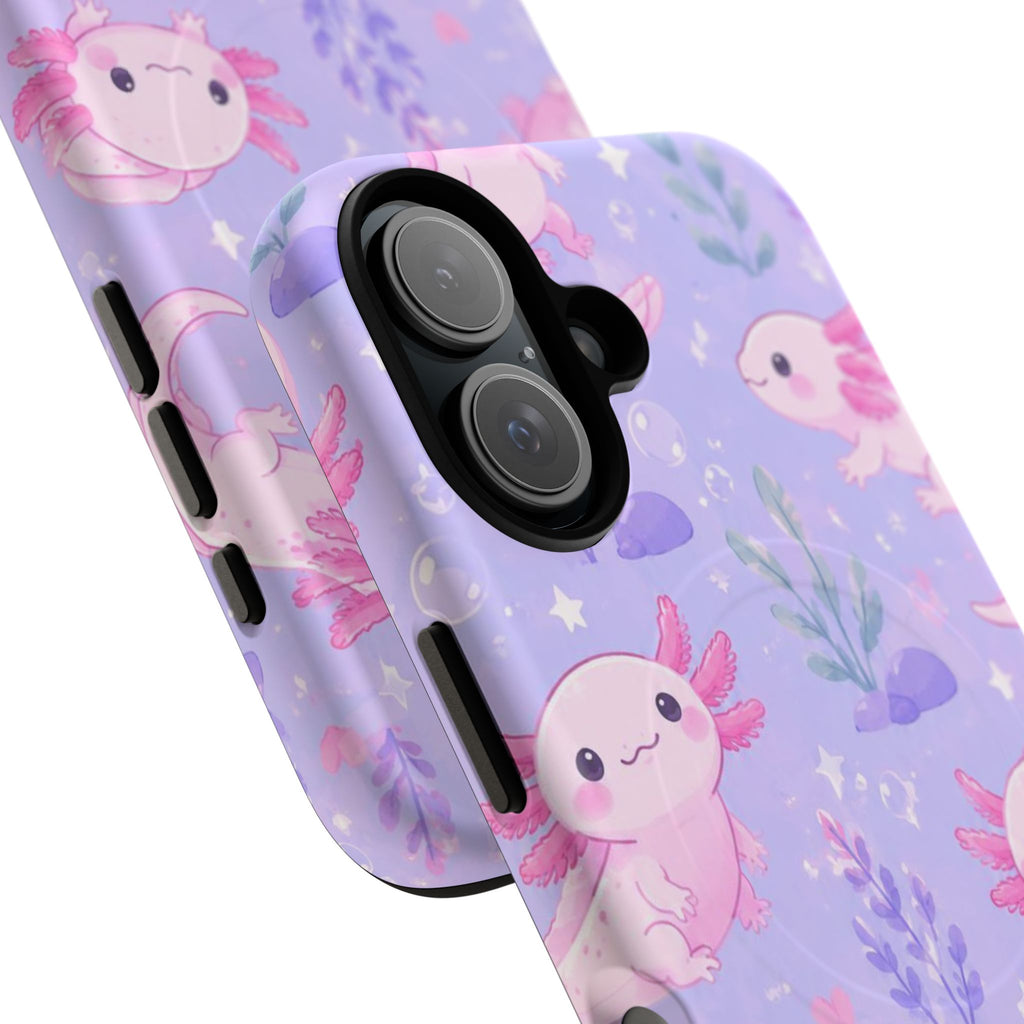 Axolotl Lotta Love -Tough Magnetic Phone Case
