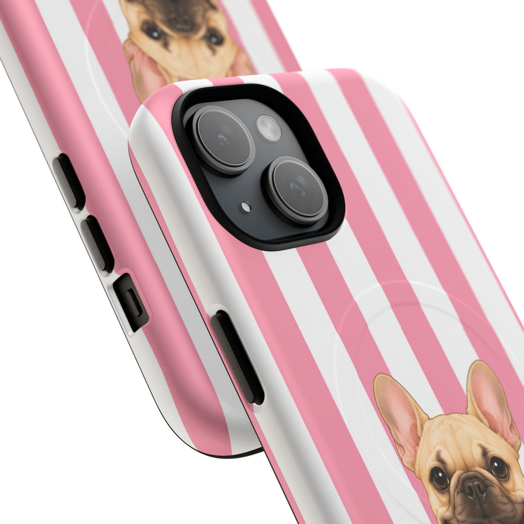 Ooh La La , Cabana Frenchie- Tough Magnetic Phone Case