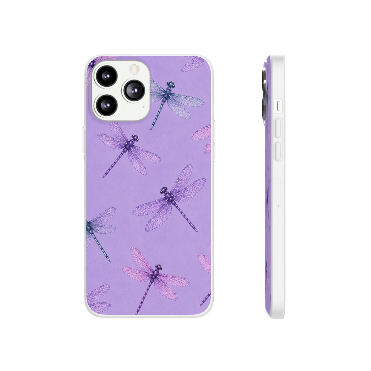 Lavender Dragonfly Dreams-Flexi iPhone & Samsung Phone Case
