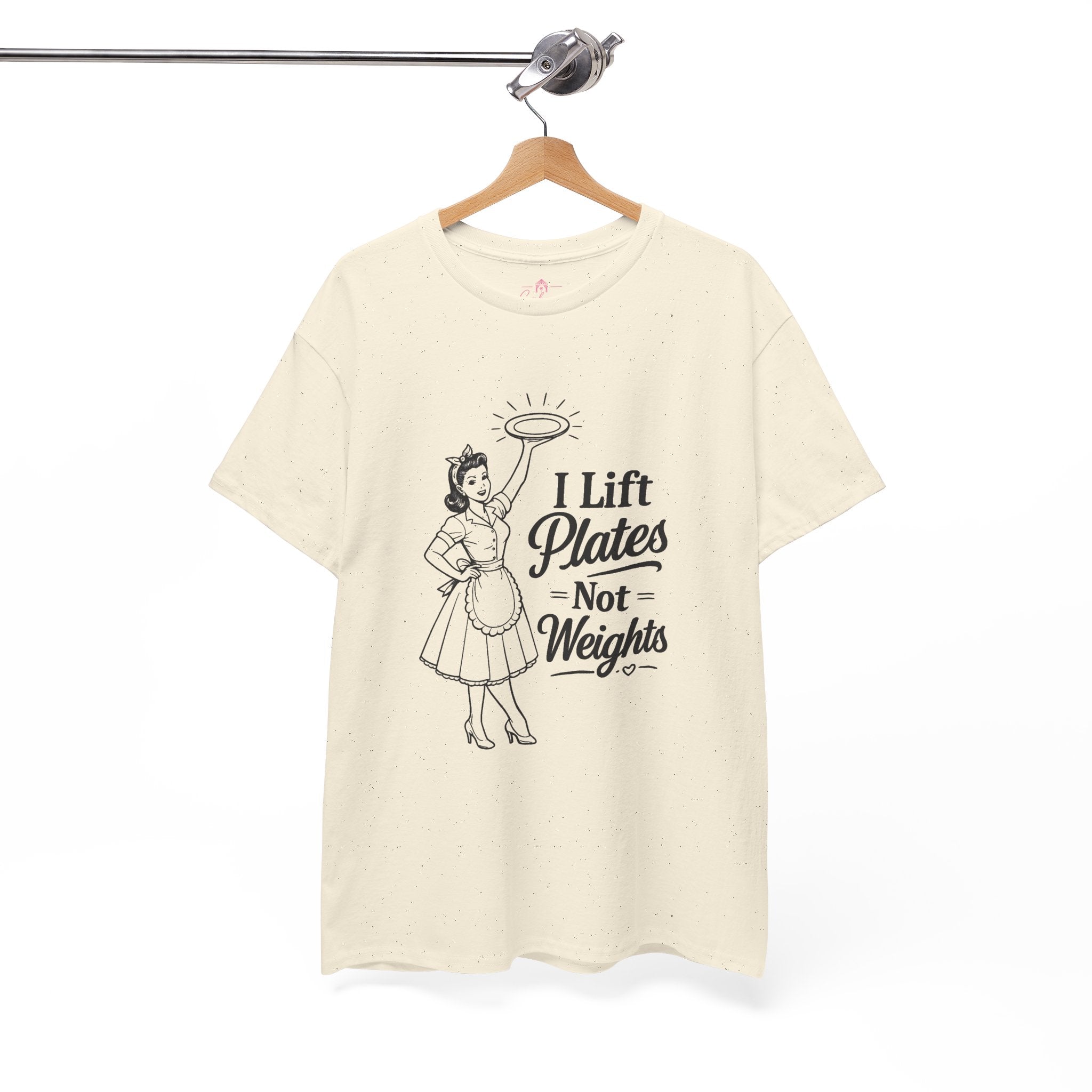 I Lift Plates Not Weights -T‑Shirt