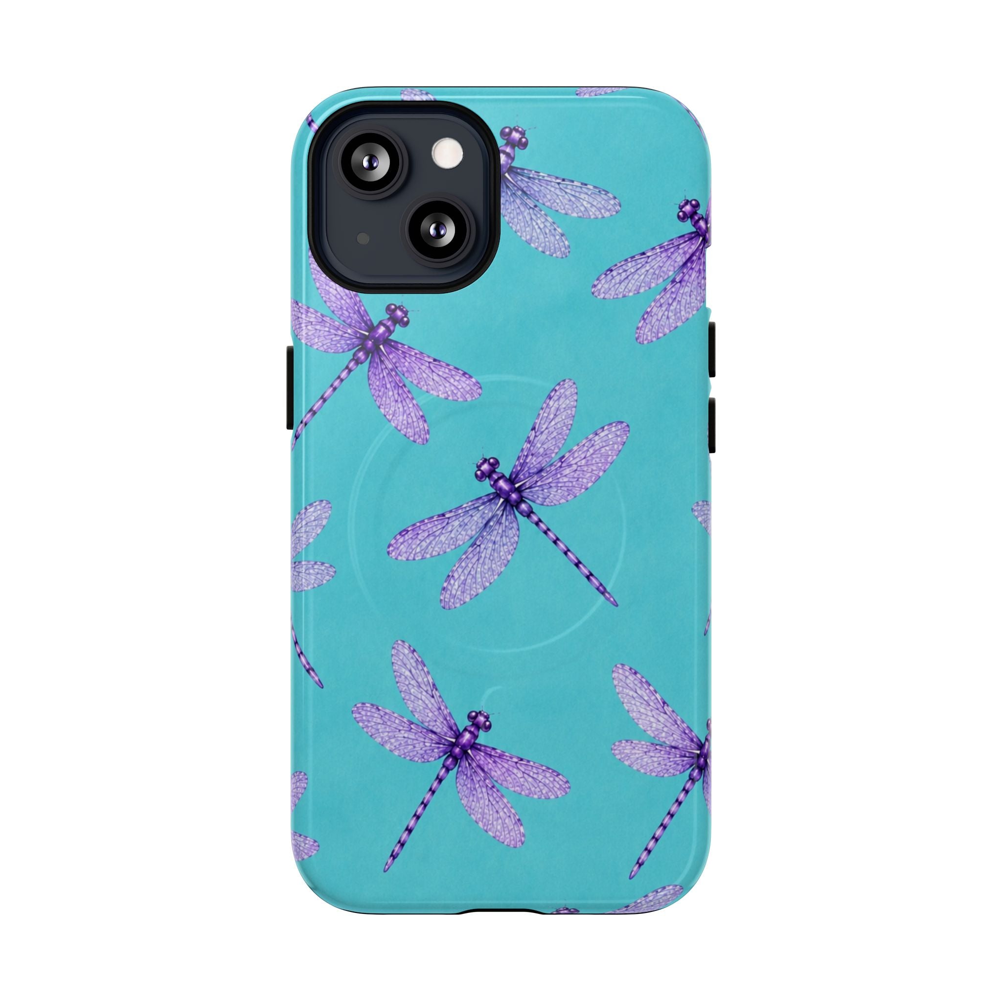 Turquoise Dragonfly Dreams – Tough Magnetic Phone Case