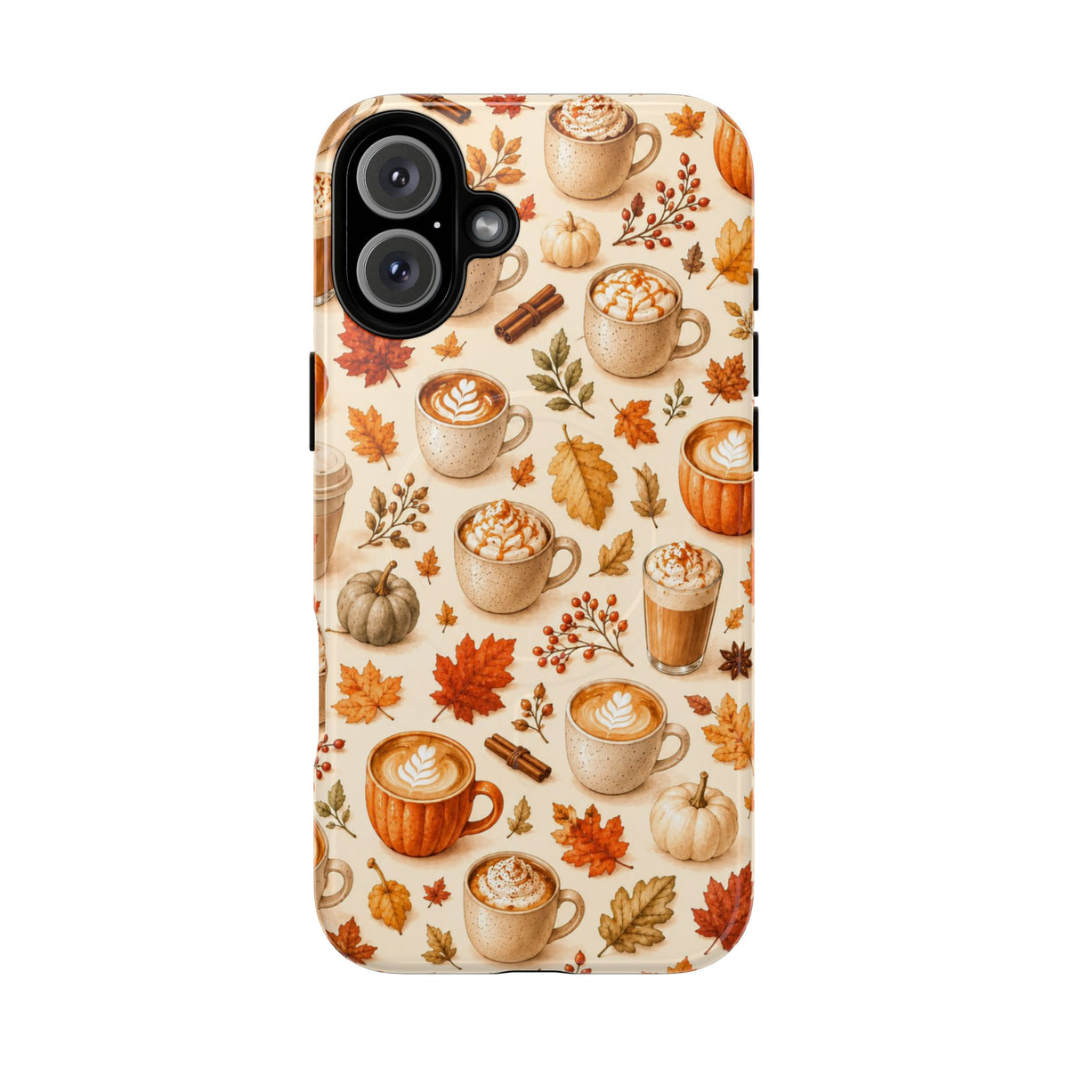 Fall in Love Latte-Tough Magnetic Phone Case