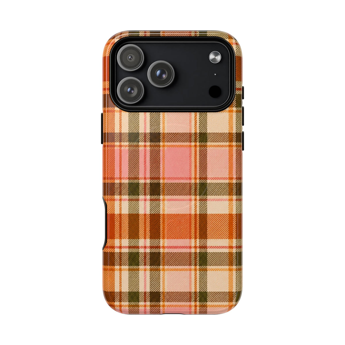Hello Fall Plaid -Tough Magnetic Phone Case