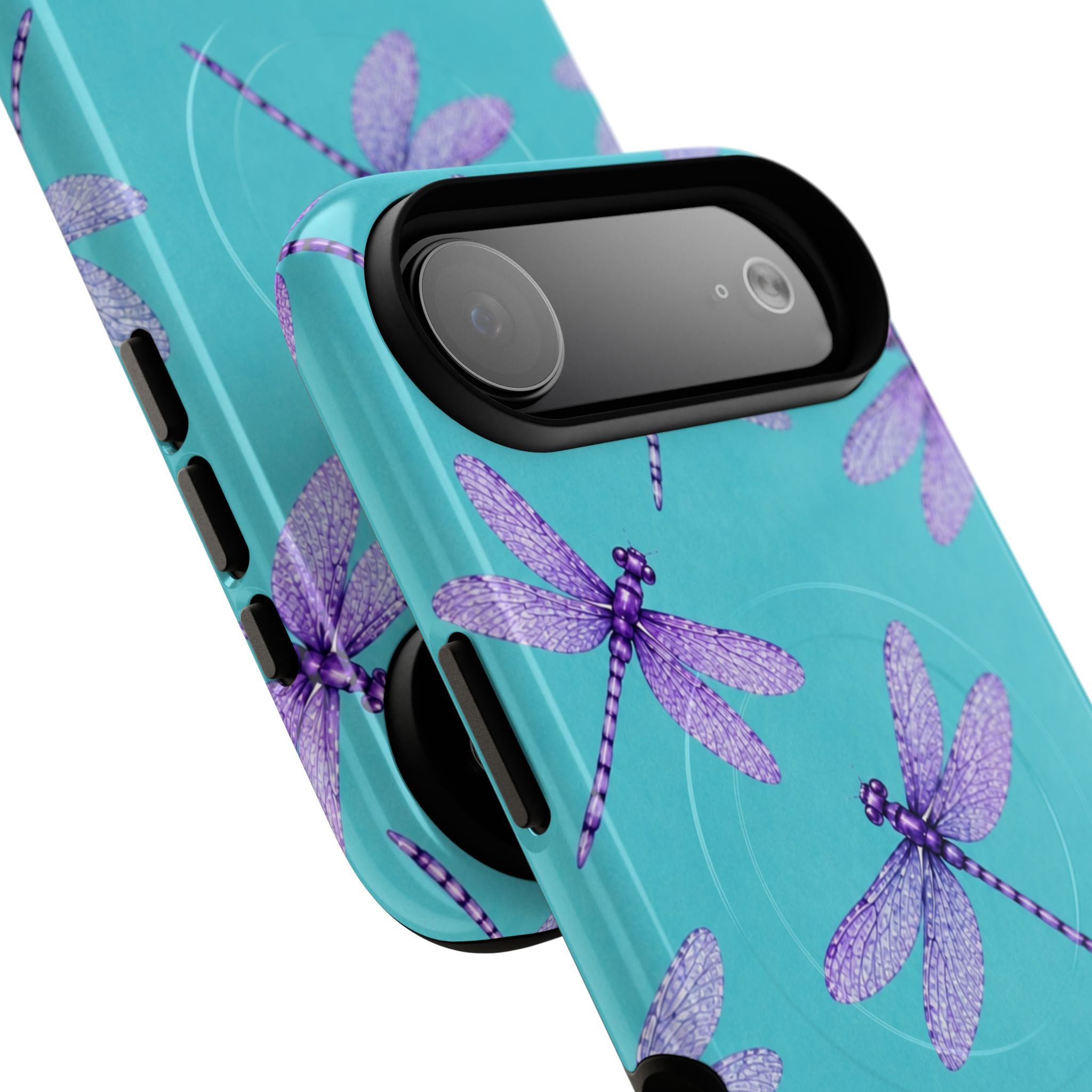 Turquoise Dragonfly Dreams – Tough Magnetic Phone Case