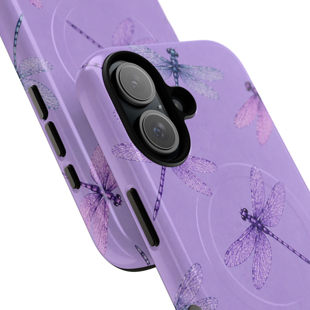 Lavender Dragonfly Dreams – Tough Magnetic Phone Case