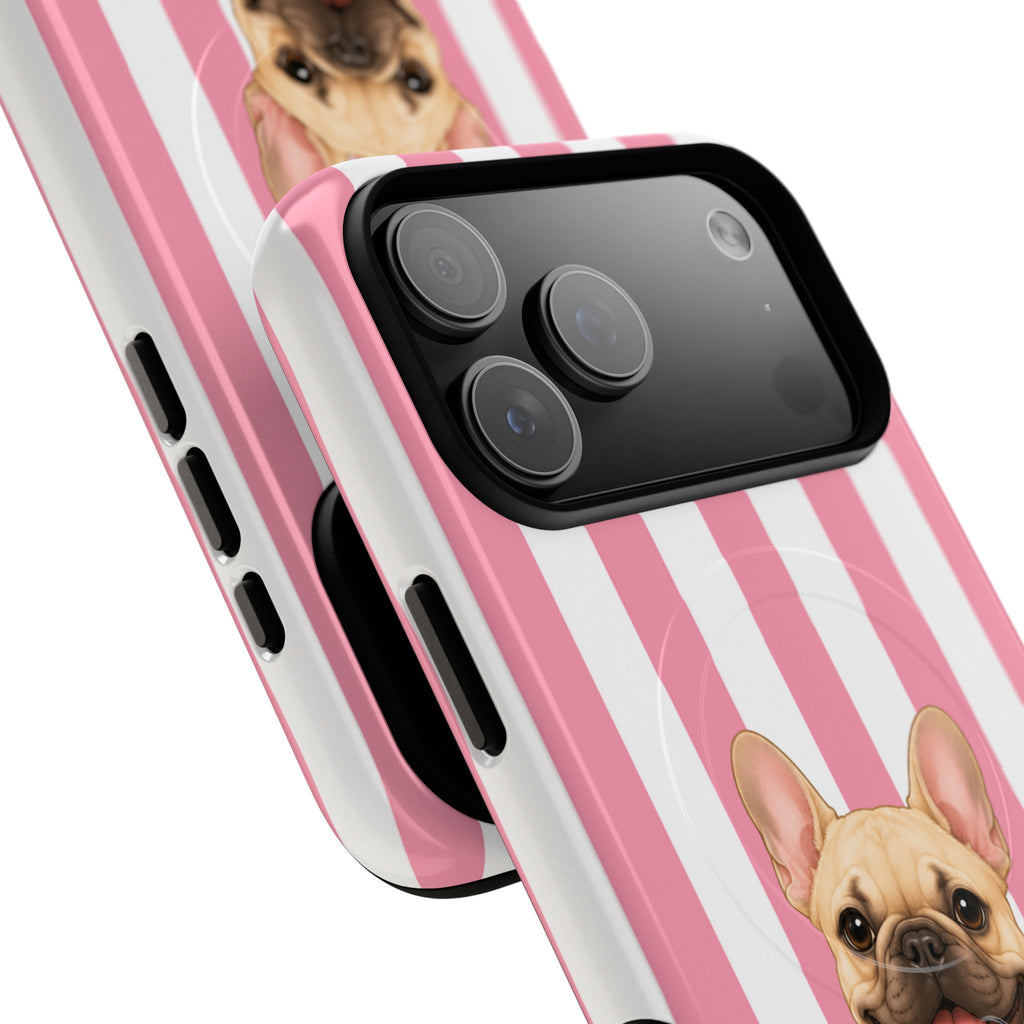 Ooh La La , Cabana Frenchie- Tough Magnetic Phone Case