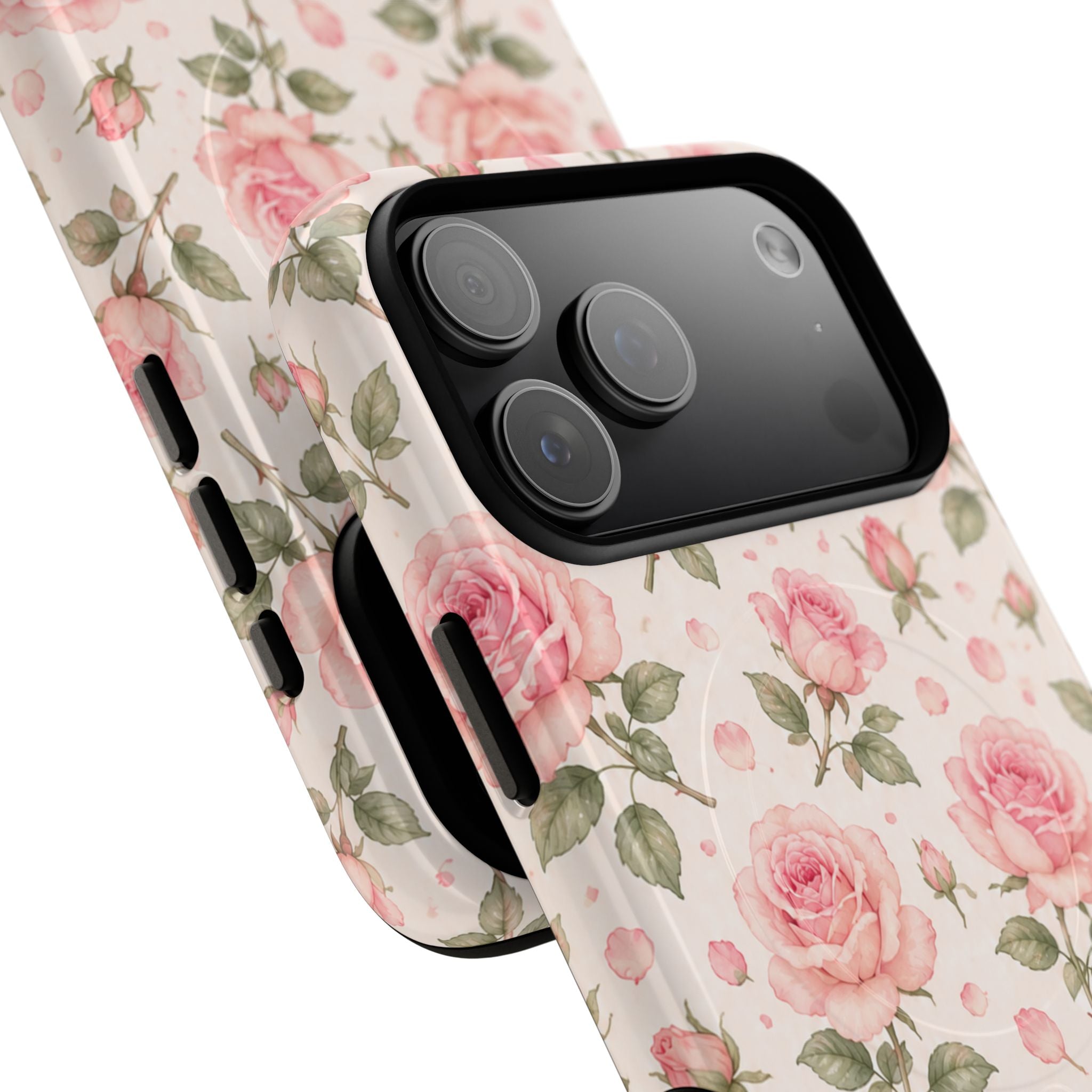 Pink Petals & Paradise- Tough Magnetic Phone Case