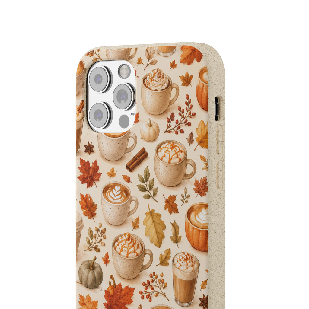 Fall in Love Latte- Eco-Friendly Biodegradable Phone Case
