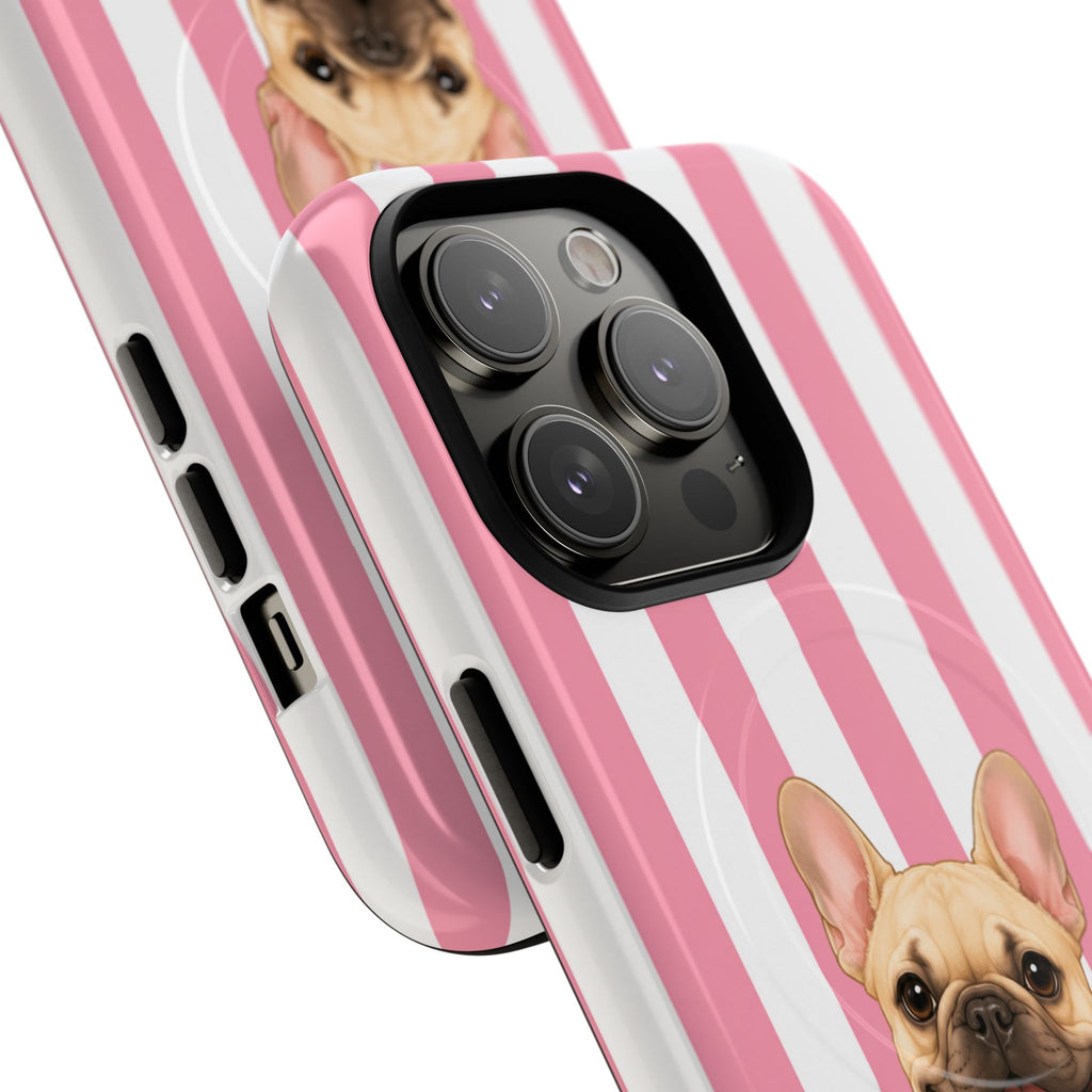 Ooh La La , Cabana Frenchie- Tough Magnetic Phone Case