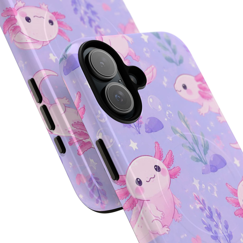 Axolotl Lotta Love -Tough Magnetic Phone Case