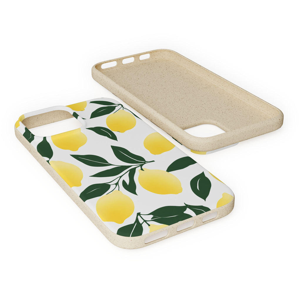 Lemon Escape - Eco-Friendly Biodegradable Phone Case