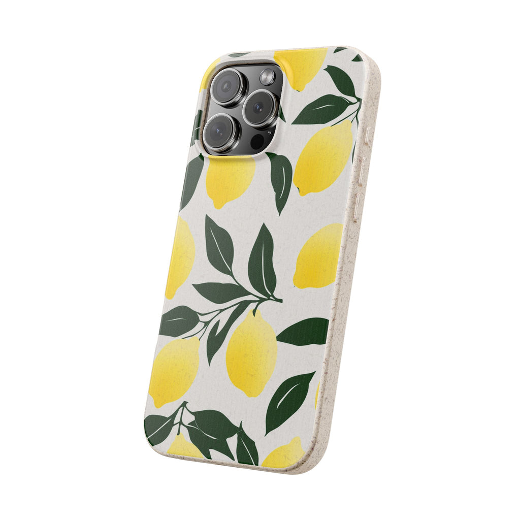 Lemon Escape - Eco-Friendly Biodegradable Phone Case