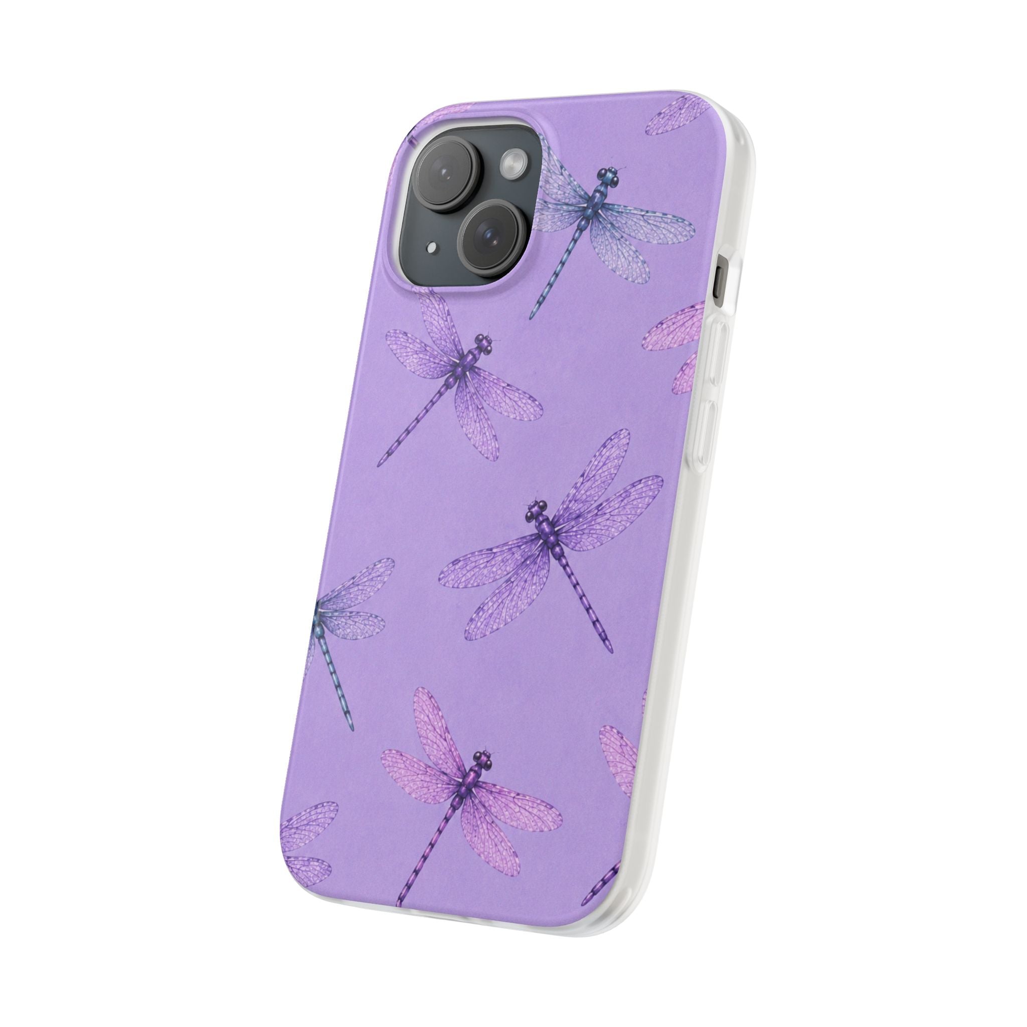 Lavender Dragonfly Dreams-Flexi iPhone & Samsung Phone Case