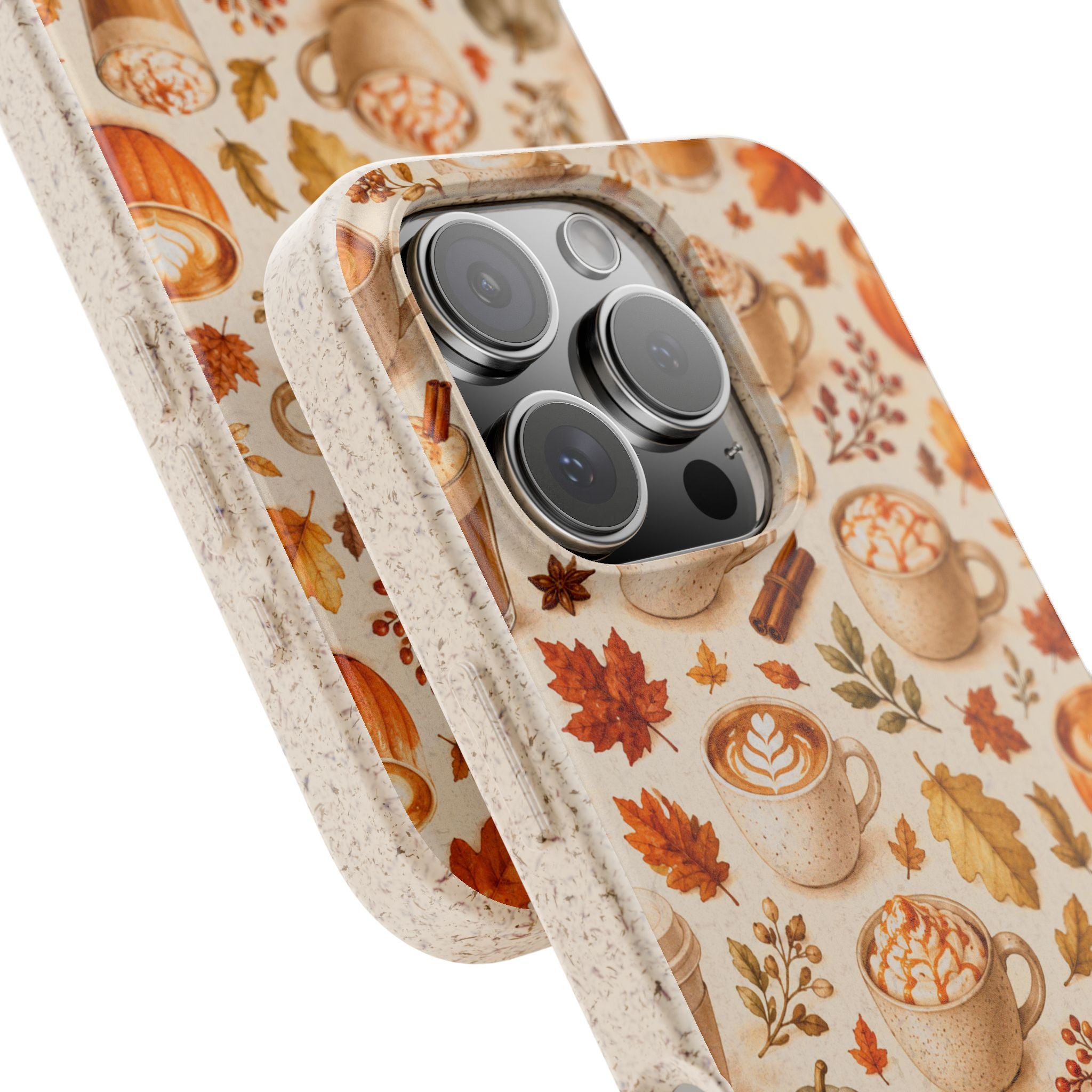 Fall in Love Latte- Eco-Friendly Biodegradable Phone Case