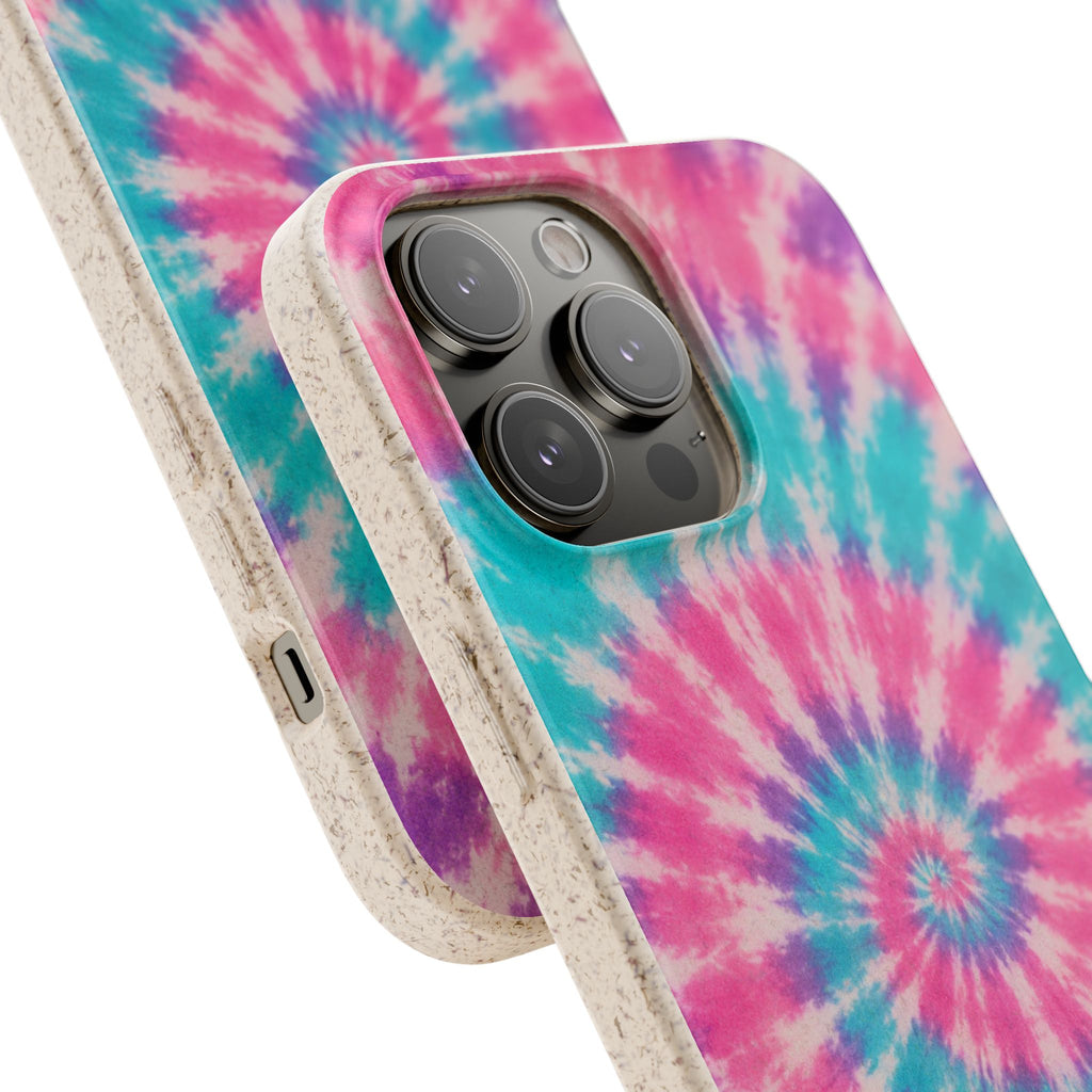 Cabana Tie-Dye – Eco-Friendly Biodegradable Phone Case