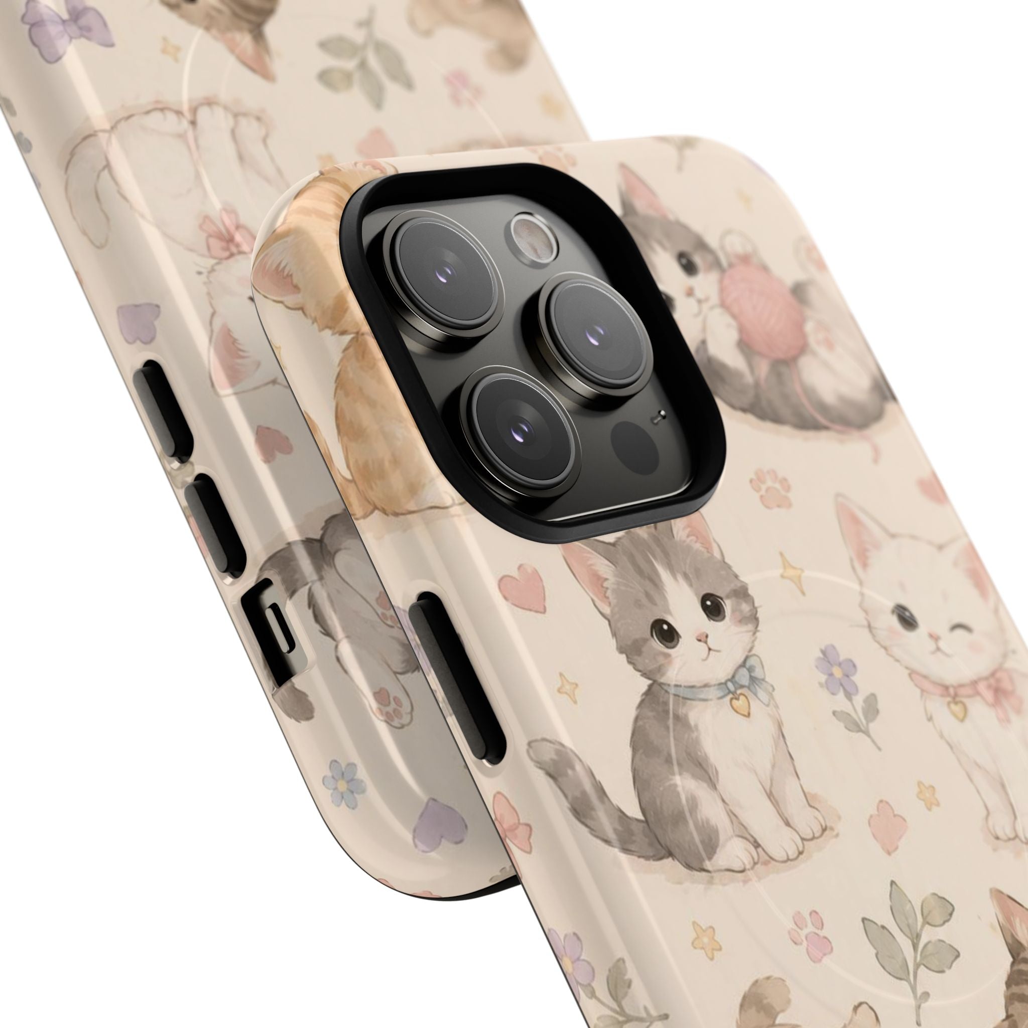 Kitten Cabana Club -Tough Magnetic Phone Case