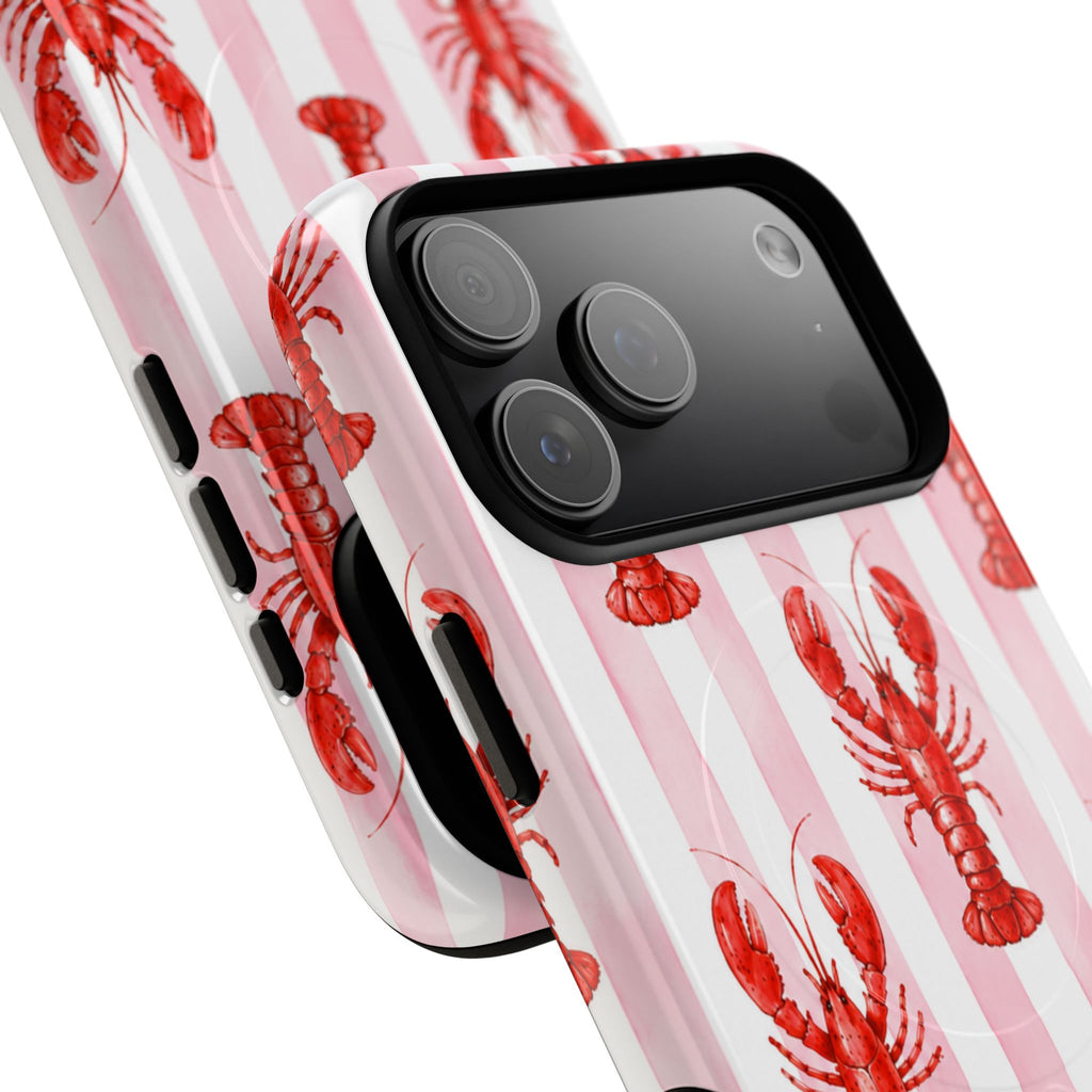 Cabana Claws in Pink- Tough Magnetic Phone Case