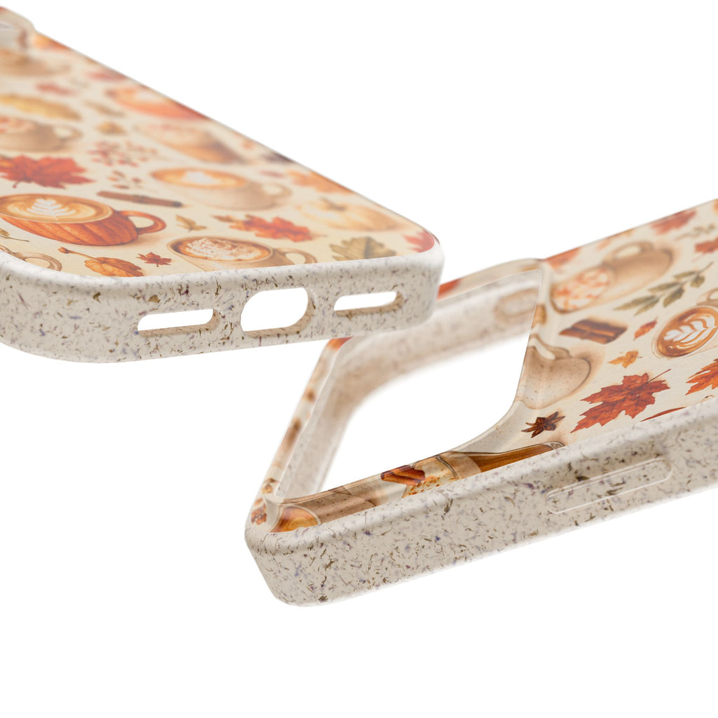 Fall in Love Latte- Eco-Friendly Biodegradable Phone Case