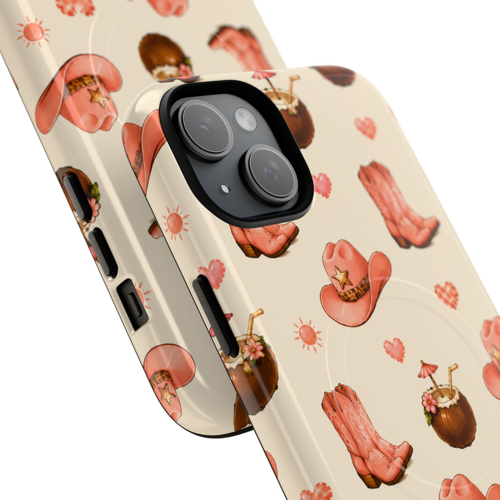 Boots in the Cabana- Tough Magnetic Phone Case