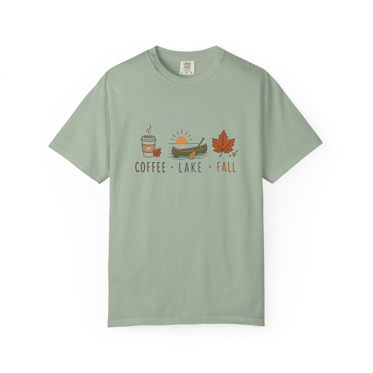 Coffee • Lake • Fall –T-Shirt