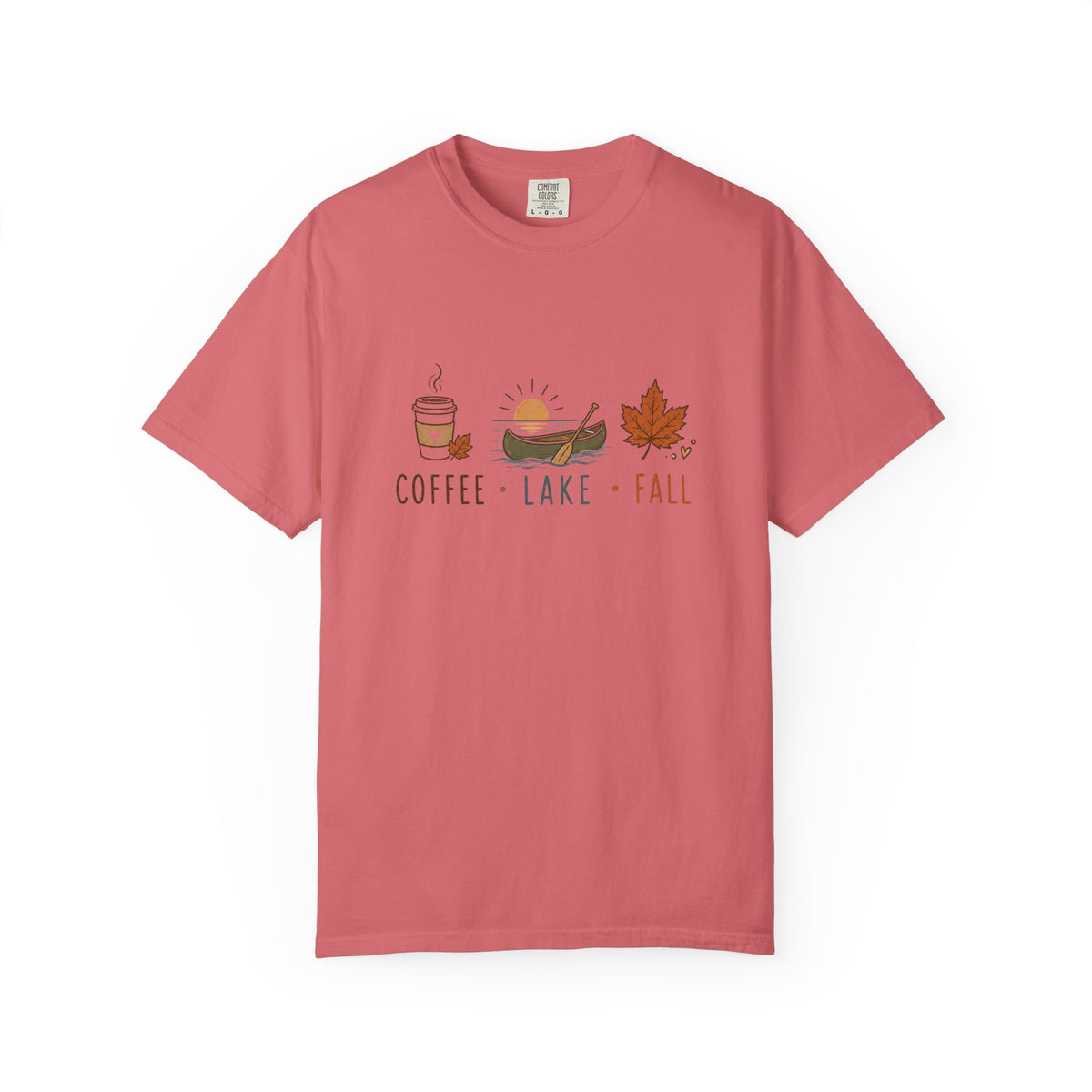 Coffee • Lake • Fall –T-Shirt