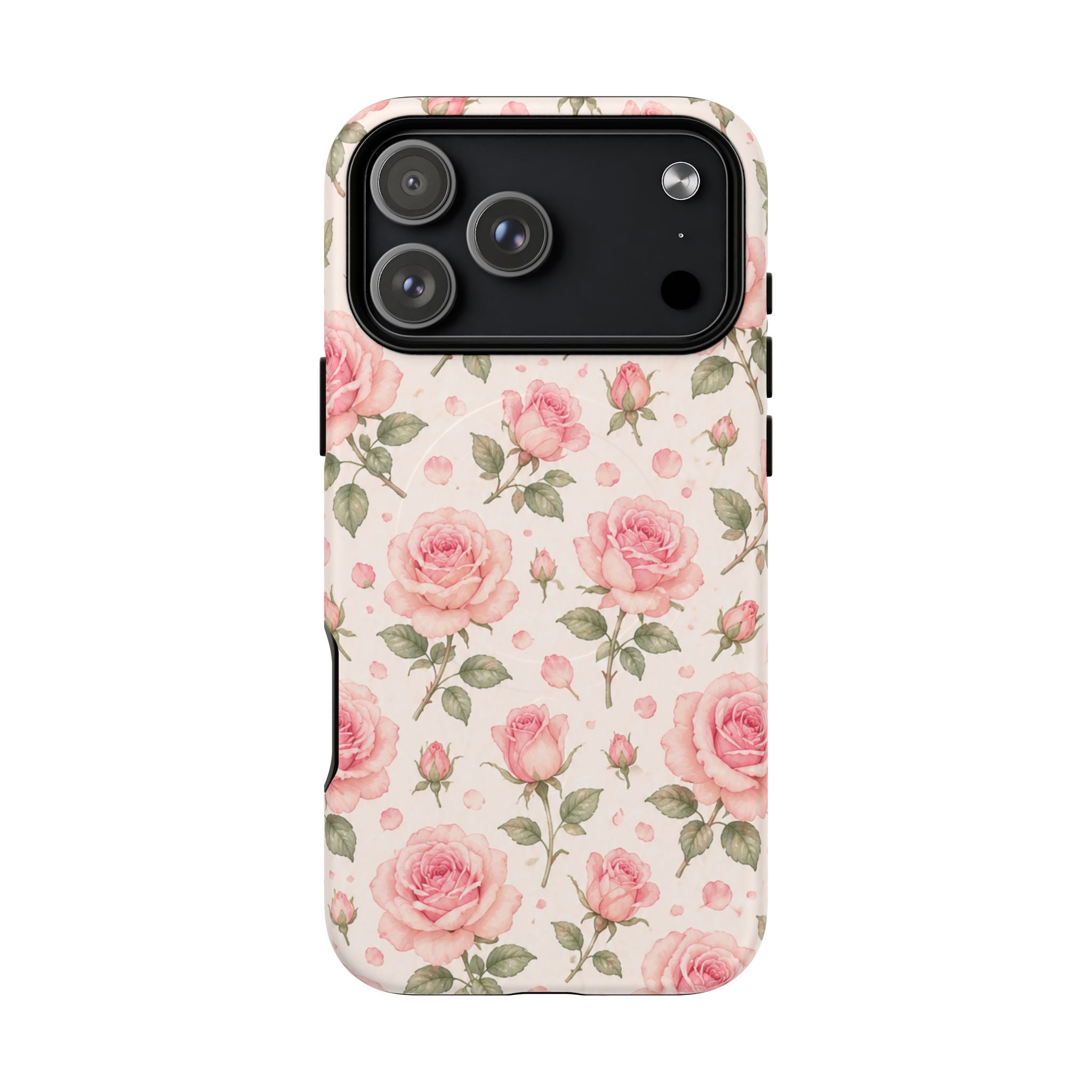 Pink Petals & Paradise- Tough Magnetic Phone Case