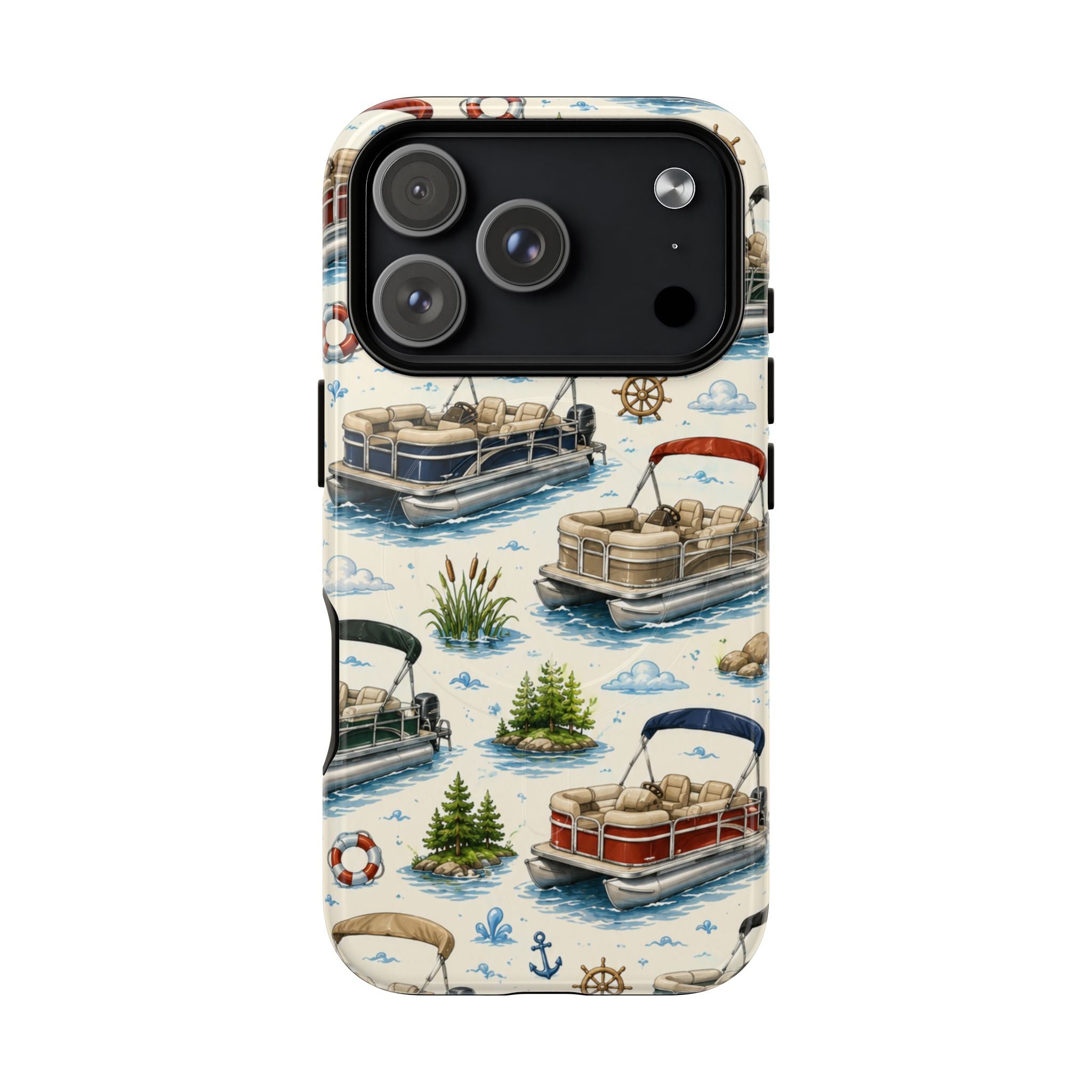 The Pontoon Cabana Club- Tough Magnetic Phone Case