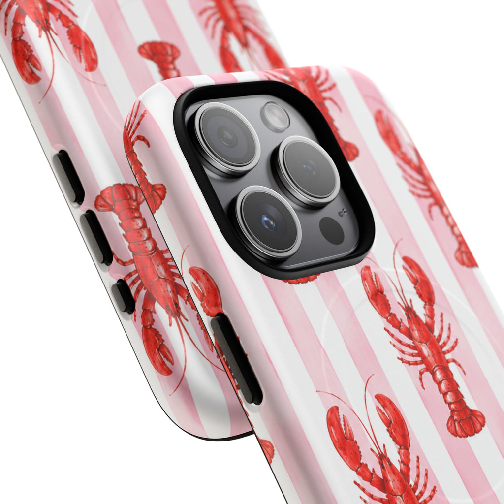 Cabana Claws in Pink- Tough Magnetic Phone Case
