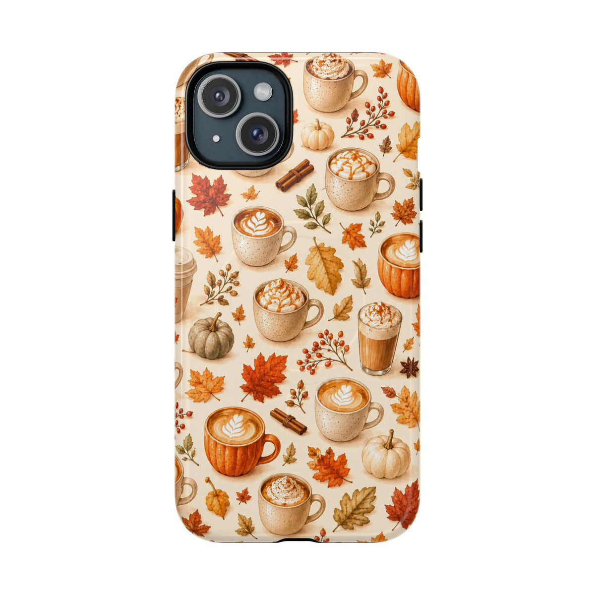 Fall in Love Latte-Tough Magnetic Phone Case