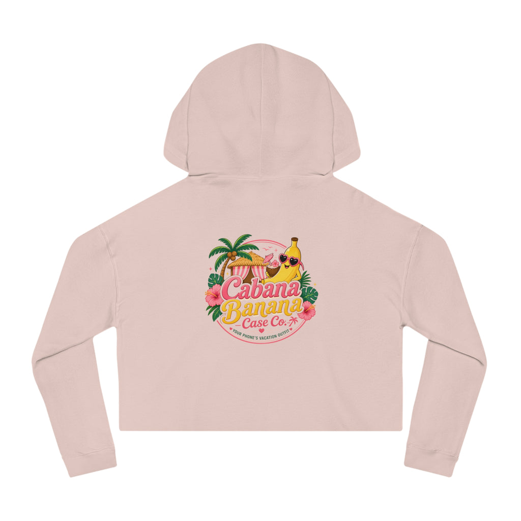 Cabana Banana Cropped Hoodie
