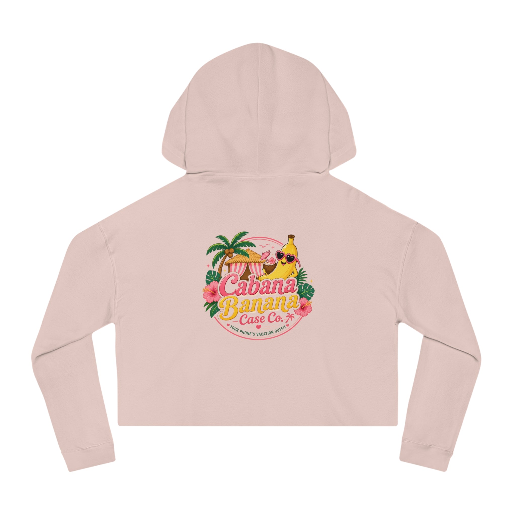 Cabana Banana Cropped Hoodie