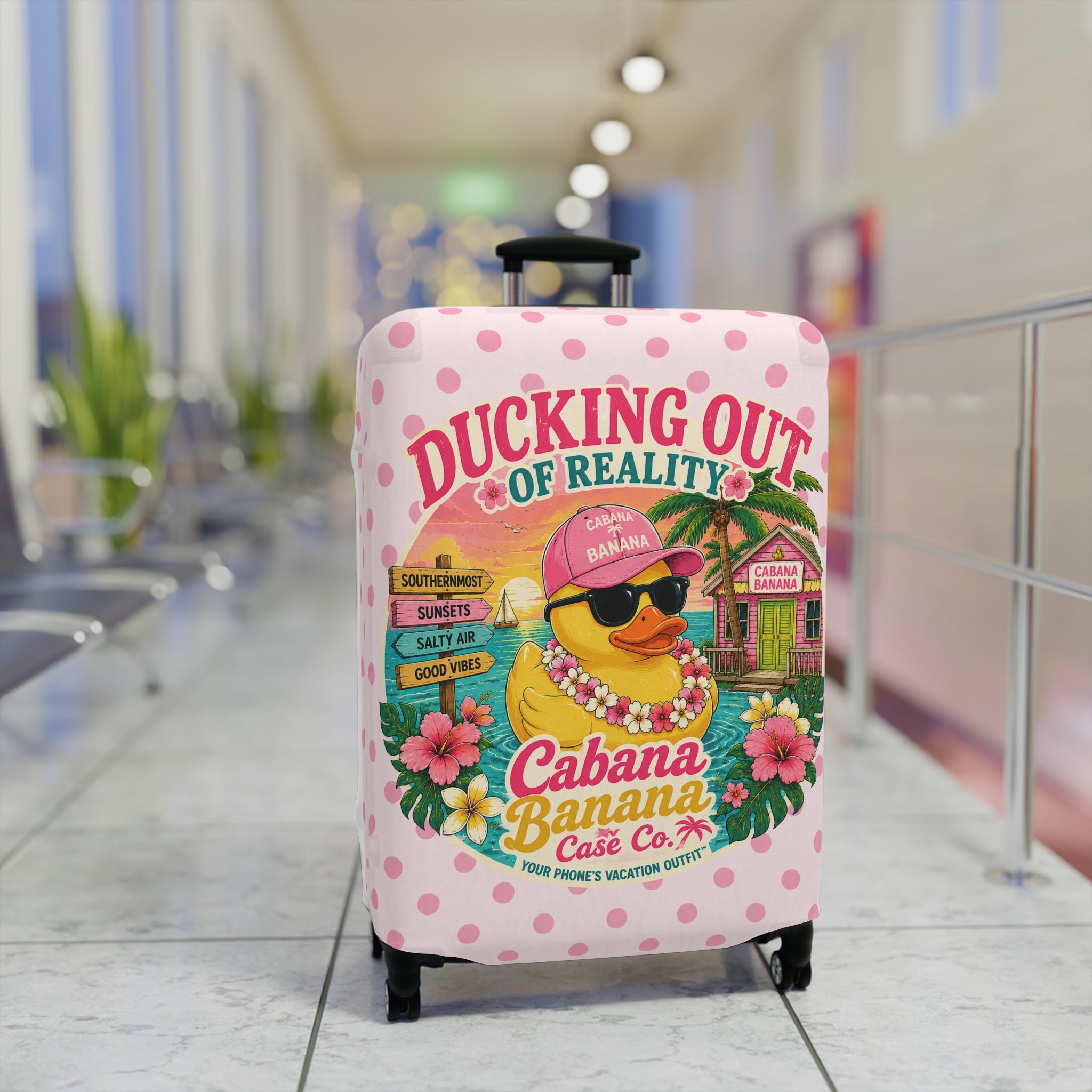 Ducking Out of Reality -Luggage Protector