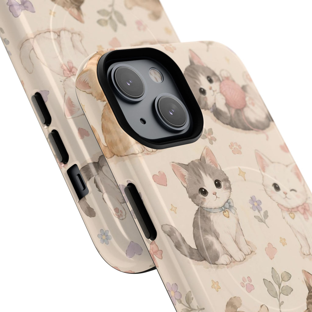 Kitten Cabana Club -Tough Magnetic Phone Case