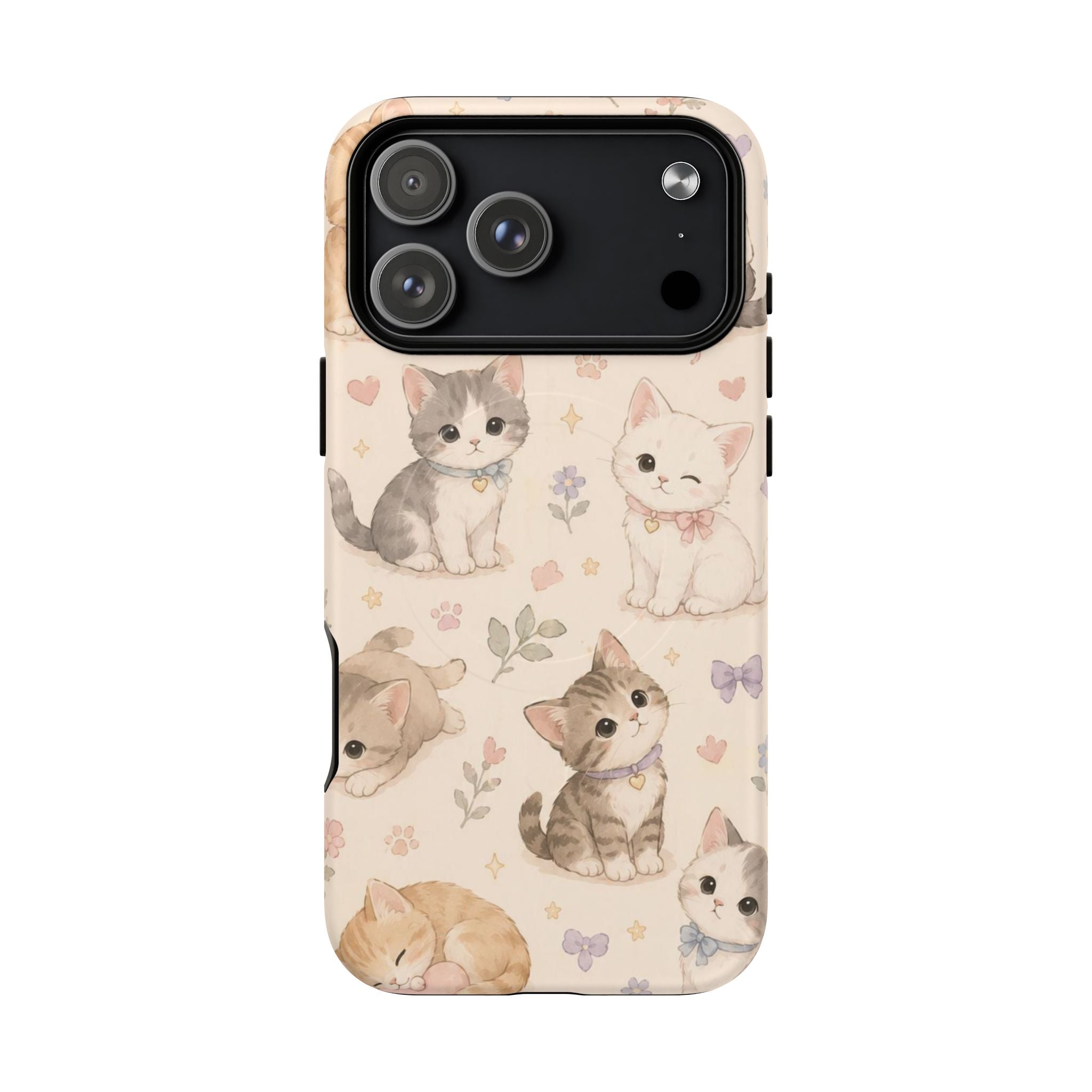 Kitten Cabana Club -Tough Magnetic Phone Case
