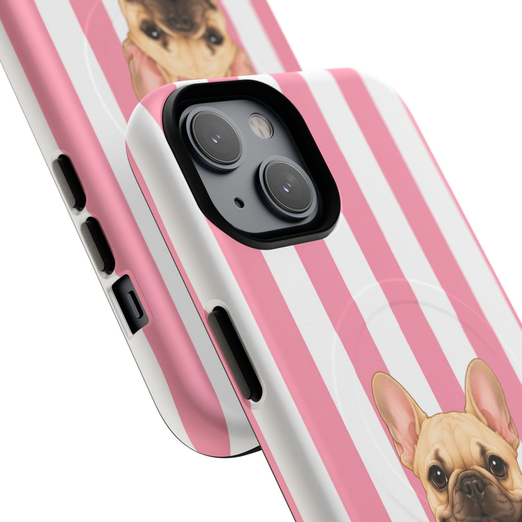 Ooh La La , Cabana Frenchie- Tough Magnetic Phone Case
