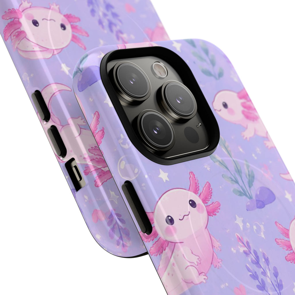Axolotl Lotta Love -Tough Magnetic Phone Case