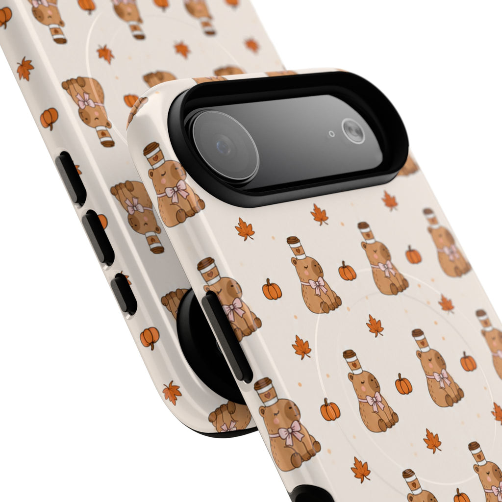 Pumpkin Patch Capy – Tough Magnetic Phone Case