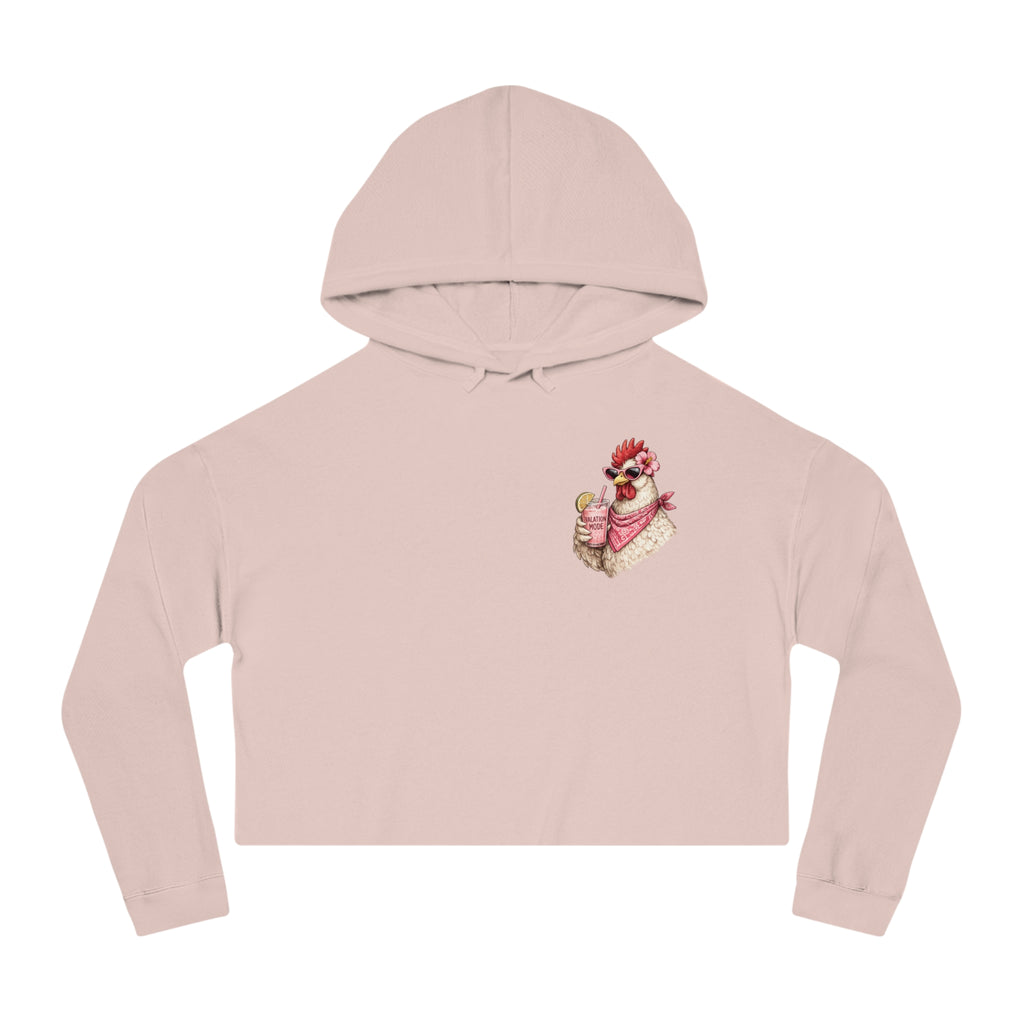 Mentally in Key West Cropped Hoodie
