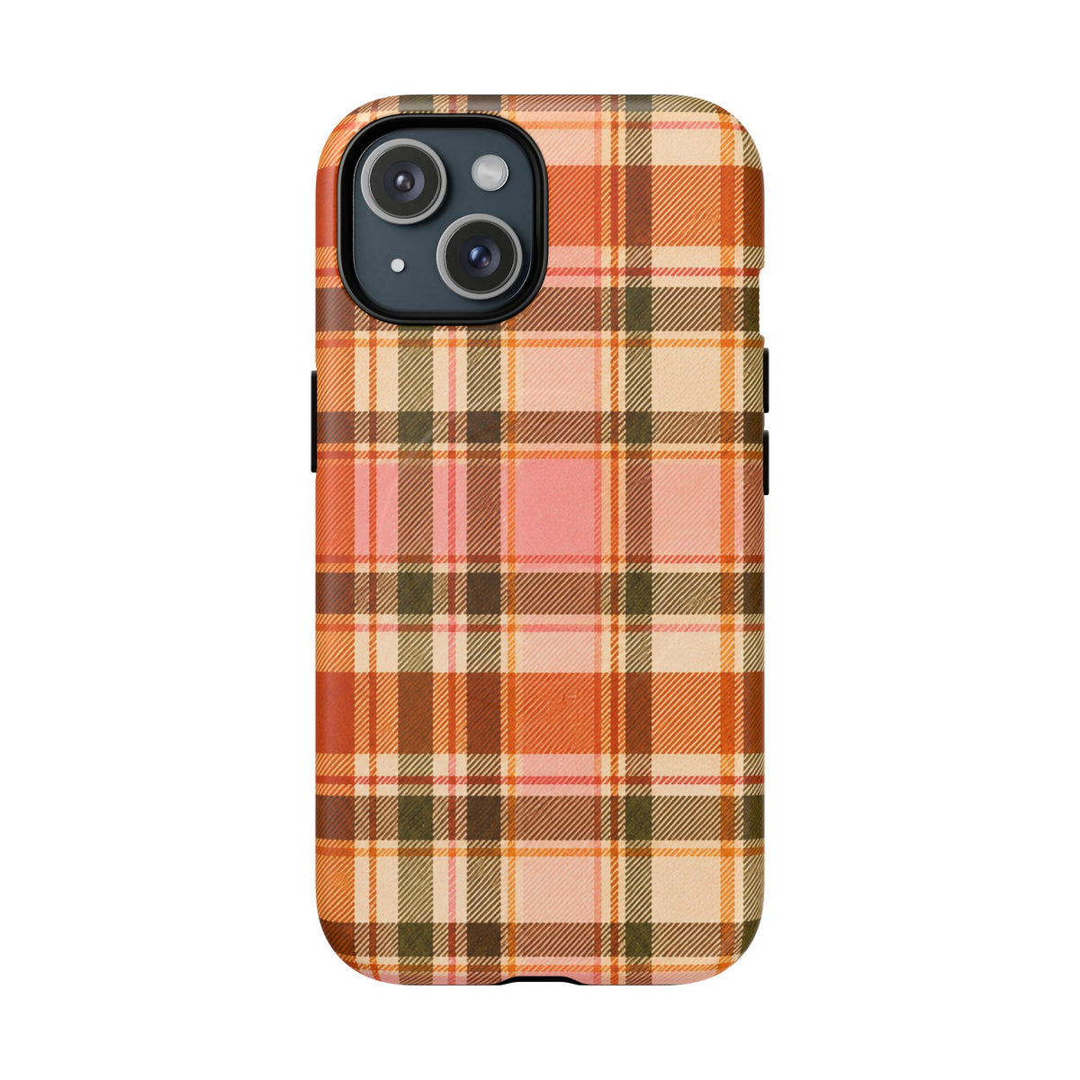 Hello Fall Plaid -Tough Magnetic Phone Case