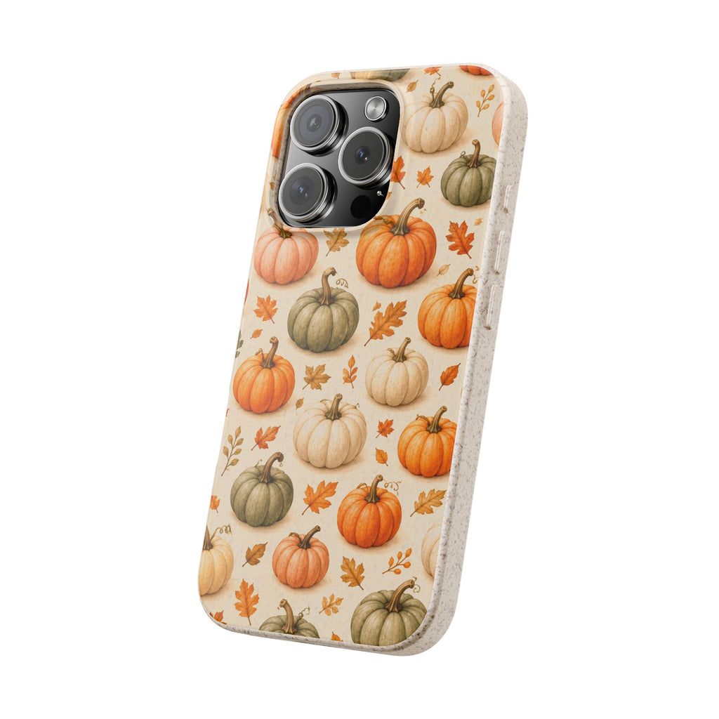 Cabana Pumpkin Patch -Eco-Friendly Biodegradable Phone Case